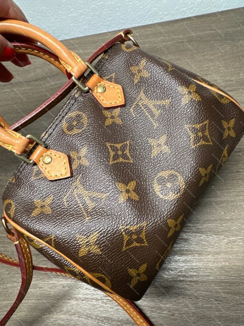 Louis Vuitton Nano Speedy M61252 Monogram 2017